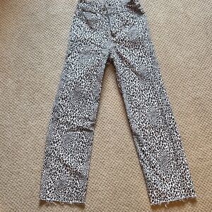 Leopard Print Women's Jeans